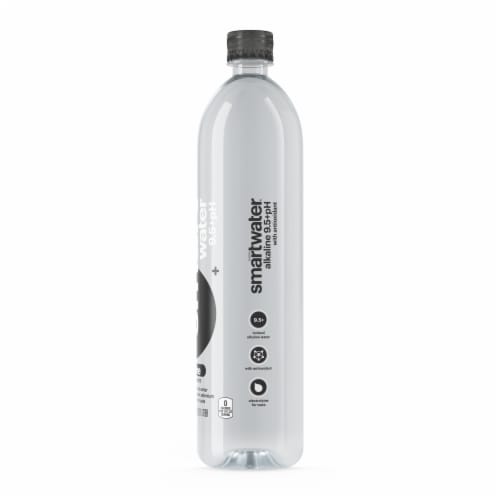 Smartwater® Alkaline With Antioxidants Vapor Distilled Electrolyte Enhanced Bottled Water Perspective: bottom