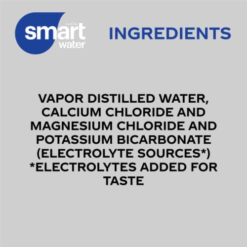 Smartwater® Enhanced Water Cans Perspective: bottom