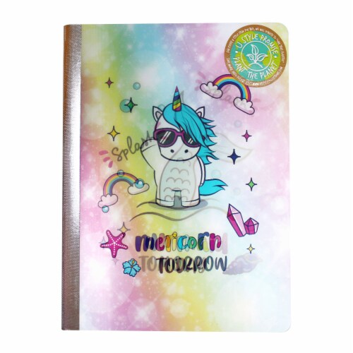 U Style Unicorn Magic Composition Book - Assorted Perspective: bottom