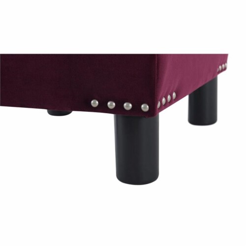 Jennifer taylor home jules square accent hotsell footstool ottoman