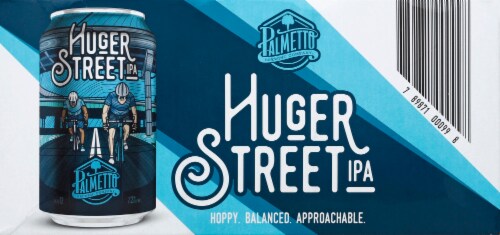 Palmetto Brewing Company® Huger Street IPA Beer Pack Perspective: bottom