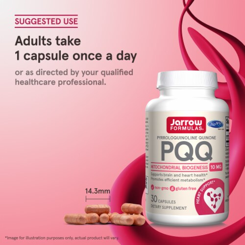 Jarrow Formulas® PQQ Capsules 10mg Perspective: bottom