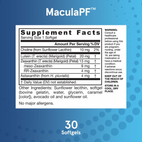 Jarrow Formulas Macula Protective Factors™ Perspective: bottom