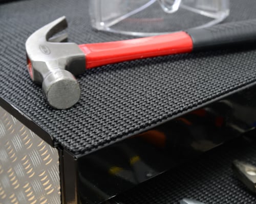 Con-Tact Brand® Grip N Stick™ Shelf Liner - Black Perspective: bottom
