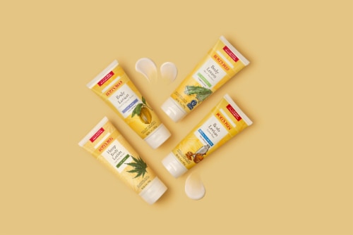 Burt's Bees Normal to Dry Skin Milk and Honey Body Lotion Perspective: bottom
