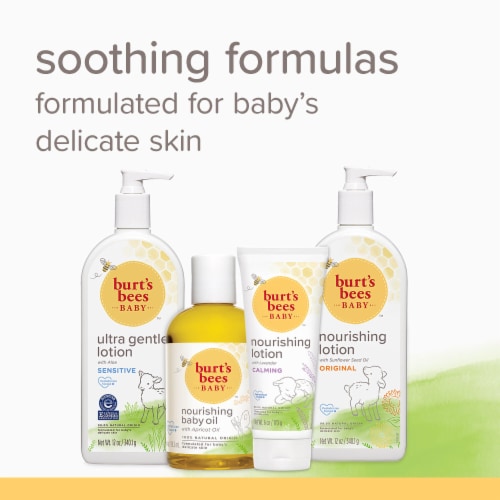 Burt's Bees Baby Nourishing Calming Lavender Lotion Perspective: bottom