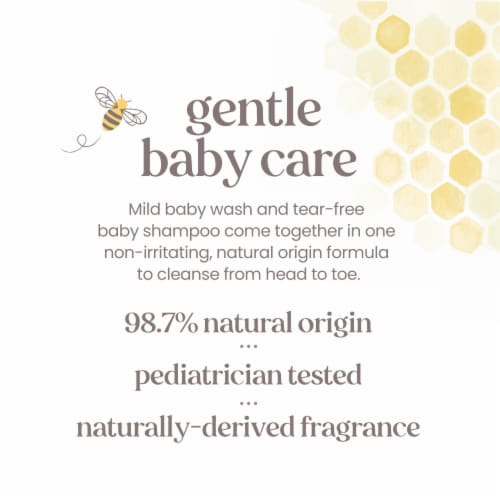 Burt's Bees Baby Original Tear Free Shampoo and Wash Perspective: bottom