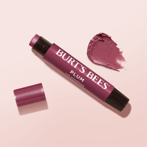 Burts Bees Lip Shimmer Plum Perspective: bottom
