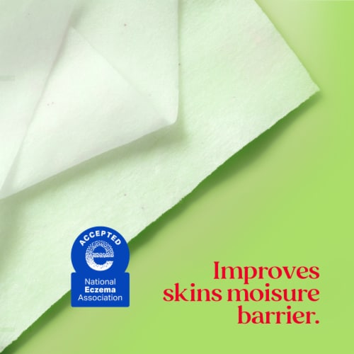 Burt's Bees Aloe Vera Soothing Facial Towelettes Perspective: bottom
