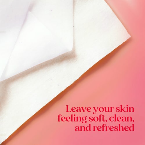Burt's Bees Clarifying Facial Towelettes Perspective: bottom
