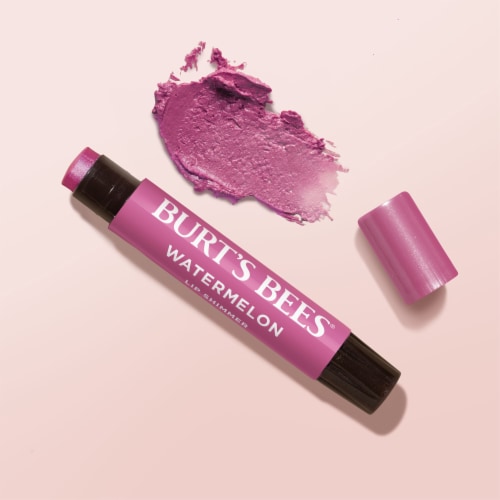 Burts Bees Lip Shimmer Watermelon Perspective: bottom