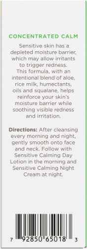 Burt's Bees Calming Serum Perspective: bottom