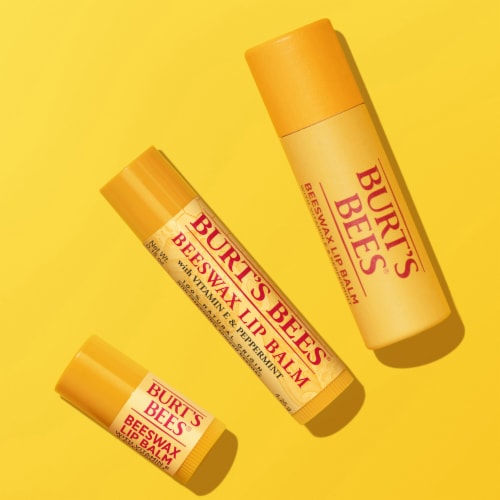 Burt's Bees Beeswax Moisturizing Lip Balm Perspective: bottom
