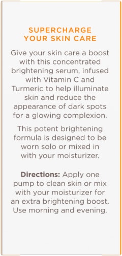 Burt's Bees Concentrated Brightening Facial Serum Perspective: bottom