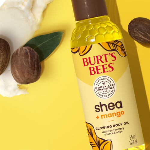 Burt's Bees Shea + Mango Glowing Body Oil Perspective: bottom