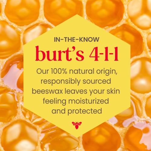 Burt's Bees Beeswax Lip Balm, 4 ct - Fry's Food Stores