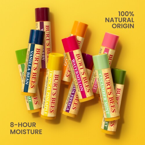 Burt's Bees Cucumber Mint Lip Balm Perspective: bottom