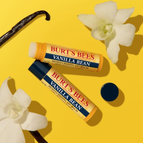 Burts Bees Vanilla Bean Lip Balm Perspective: bottom