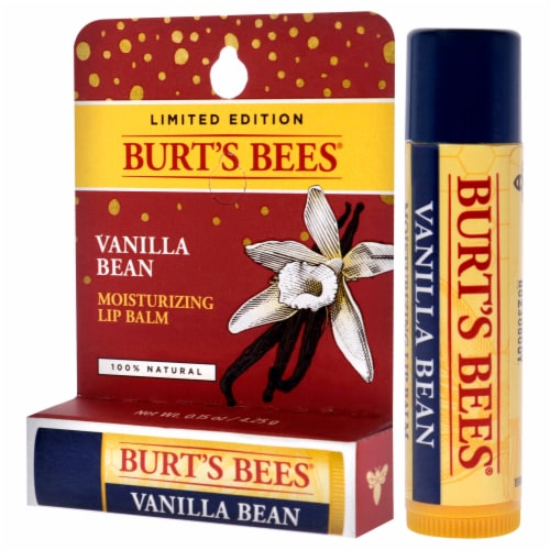 Burts Bees Vanilla Bean Moisturizing Lip Balm Perspective: bottom