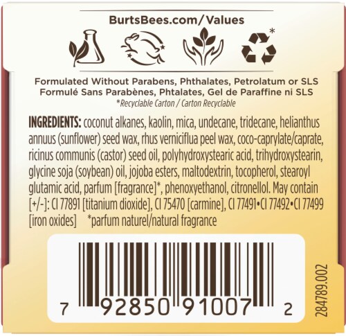 Burt's Bees Color Nurture Cream Blush - Strawberry Cream Perspective: bottom