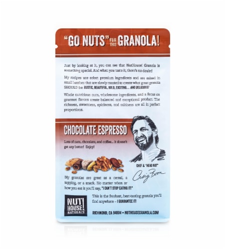 Granola, Chocolate Espresso, 3x11.5oz Perspective: bottom