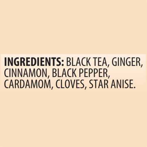 Tazo Chai Black Tea K-Cup Pods Perspective: bottom