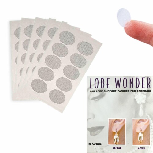 Lobe Wonder Support Patches for Earrings 60 ea (Pack of 1)