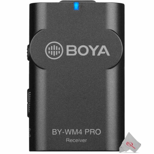 Boya BY-WM4 Pro k2 Dual-Channel Digital Wireless Microphone Perspective: bottom
