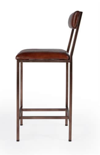 Butler Houston 24  Leather Counter Stool Perspective: bottom