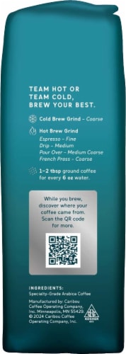 Caribou Coffee® Lakeshore Blend Medium Roast Ground Coffee Perspective: bottom