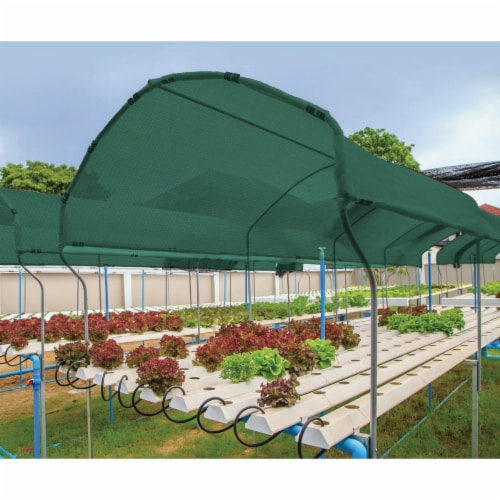 Coolaroo 6 Ft. W. x 15 Ft. L. Rainforest Green 30% UV Sun Screen Fabric 457952 Perspective: bottom