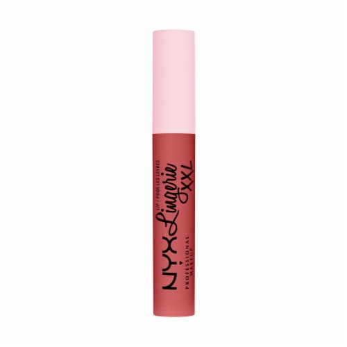 NYX Professional Makeup Lip Lingerie XXL Matte Liquid Lipstick 03 Xxpose Me Perspective: bottom