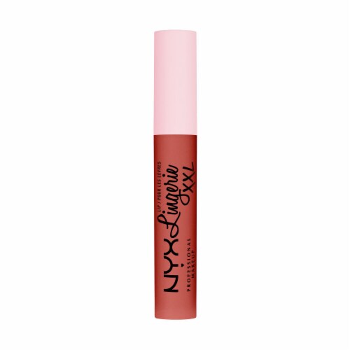 NYX Professional Makeup Lip Lingerie XXL Matte Liquid Lipstick 06 Peach Flirt Perspective: bottom
