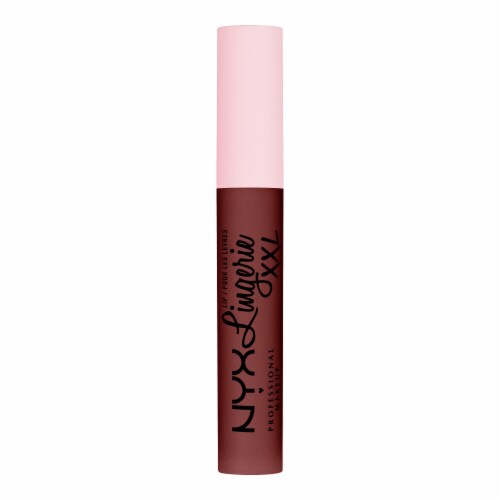 NYX Professional Makeup Lip Lingerie XXL Matte Liquid Lipstick 09 Deep Mesh Perspective: bottom