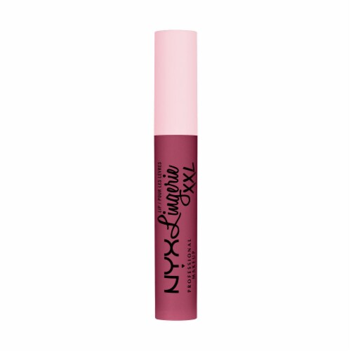 NYX Professional Makeup Lip Lingerie XXL Matte Liquid Lipstick 13 Peek Show Perspective: bottom