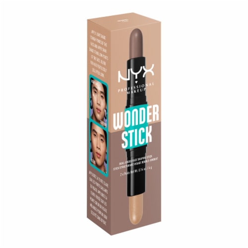 NYX Professional Makeup Wonder Stick Highlight + Contour Face Stick 01 Fair Perspective: bottom