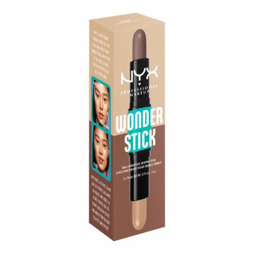 NYX Professional Makeup Wonder Stick Highlight + Contour Face Stick 02 Universal Light Perspective: bottom