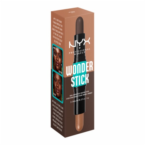 NYX Professional Makeup Wonder Stick Highlight + Contour Face Stick 07 Deep Perspective: bottom