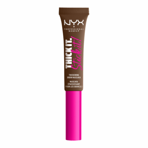 NYX Professional Makeup Thick It Stick It Brow Mascara 06 Brunette Perspective: bottom