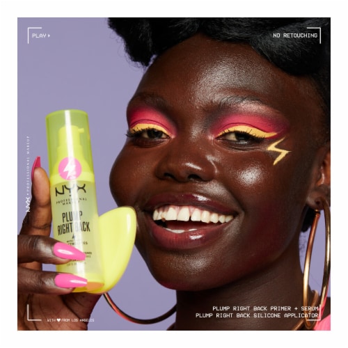NYX Professional Makeup Plump Right Back Face Primer + Serum with Electrolytes Perspective: bottom
