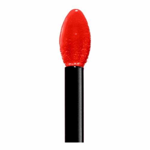 NYX Professional Makeup Lip Lingerie XXL Matte Liquid Lipstick 27 On Fuego Perspective: bottom