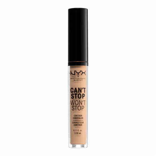 NYX Professional Makeup Can't Stop Won't Stop Concealer Contour 7 Natural Perspective: bottom