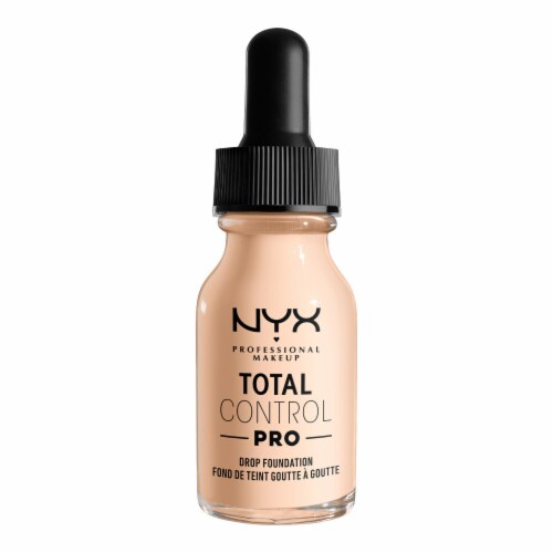 NYX Professional Makeup Total Control Pro Drop Foundation 0 Light Pale Perspective: bottom