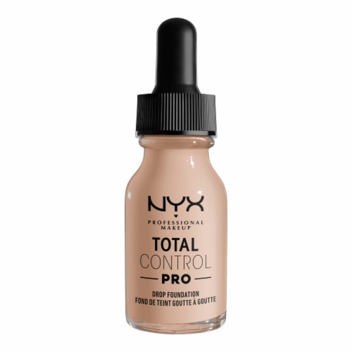 NYX Professional Makeup Total Control Pro Drop Foundation 3 Porcelain Perspective: bottom