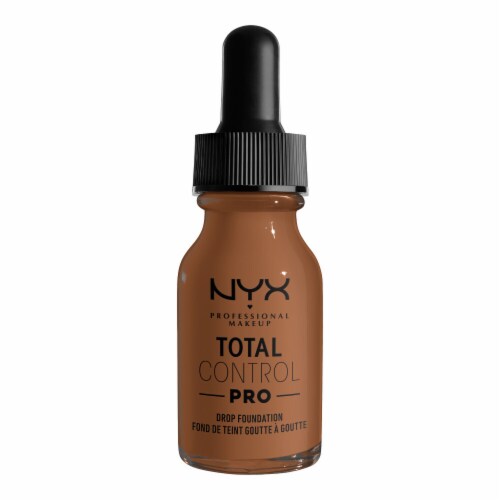 NYX Professional Makeup Total Control Pro Drop Foundation 17 Cappuccino Perspective: bottom