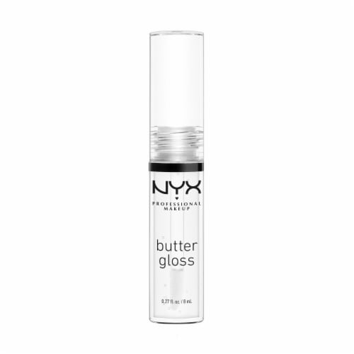 NYX Professional Makeup Butter Gloss 54 Sugar Glass Clear Perspective: bottom