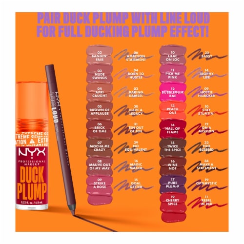 NYX Professional Makeup Duck Plump Lip Gloss 09 Strike A Rose Perspective: bottom