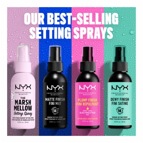 NYX Professional Makeup The Marshmellow Setting Spray Matte Perspective: bottom