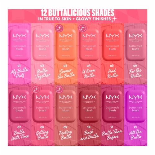 NYX Professional Makeup Buttermelt Blush 01 My Butta Half Perspective: bottom