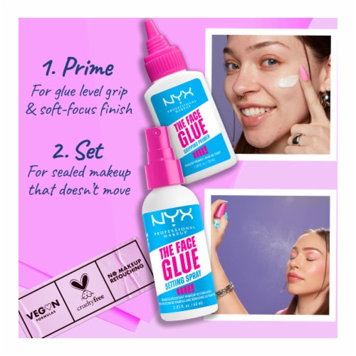 NYX Professional Makeup The Face Glue Primer Perspective: bottom